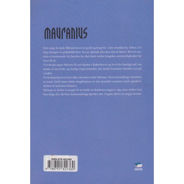 Mauranius arvingen (Bog)