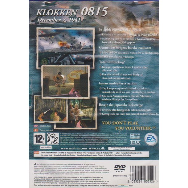 Medal of honor - Rising sun (Spil)