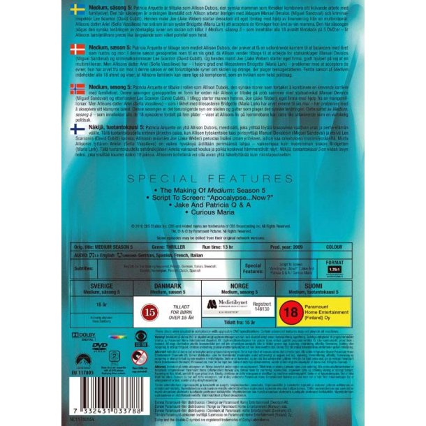 Medium - S�son 5 (DVD)