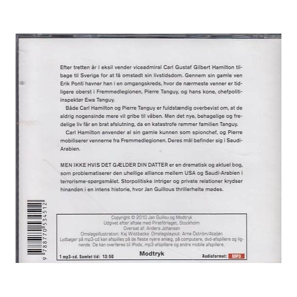 Men ikke hvis det g�lder din datter (Lydbog)