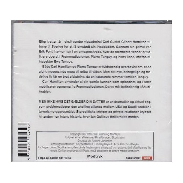 Men ikke hvis det g�lder din datter (Lydbog)