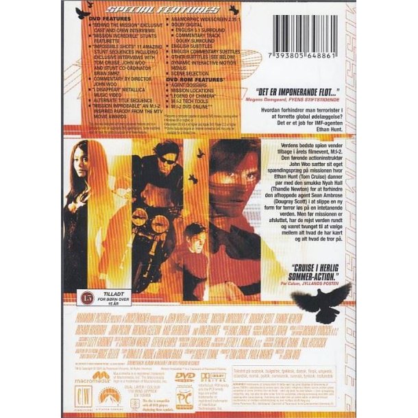 Mission impossible 2 (DVD)