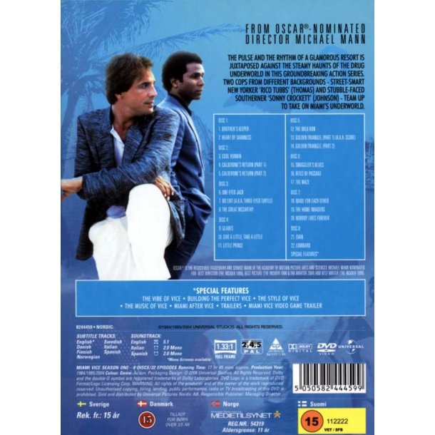 Miami Vice - S�son 1 (DVD)