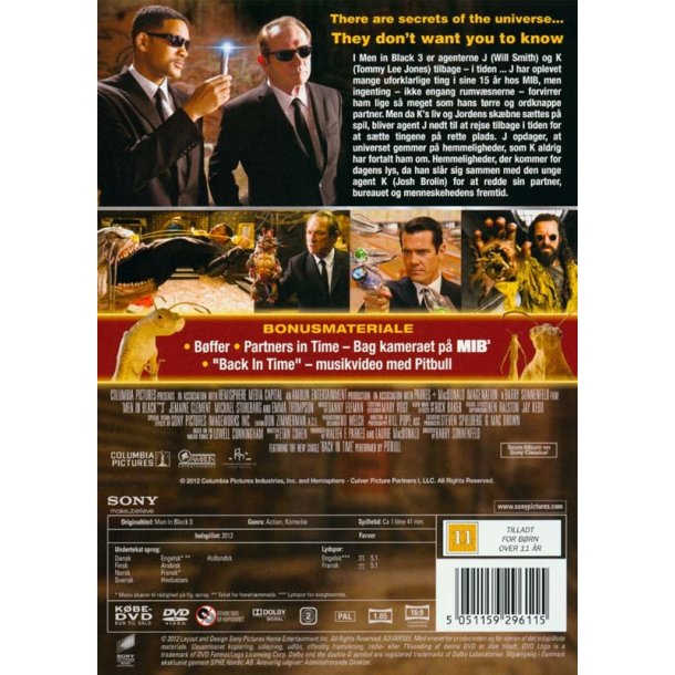 MIB - Men in black 3 (DVD)