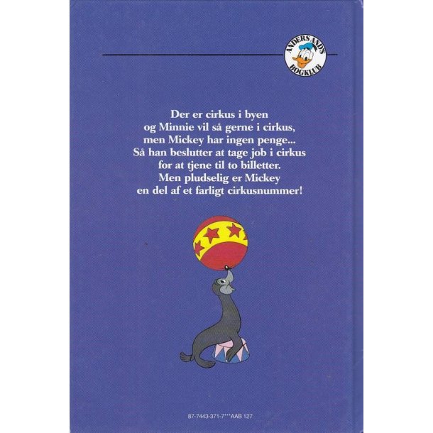 Mickey Mouse i cirkus - Anders And's bogklub 