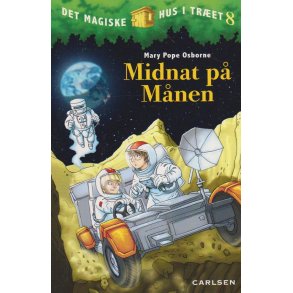 Det magiske hus i tr�et 8 - Midnat p� m�nen (Bog)