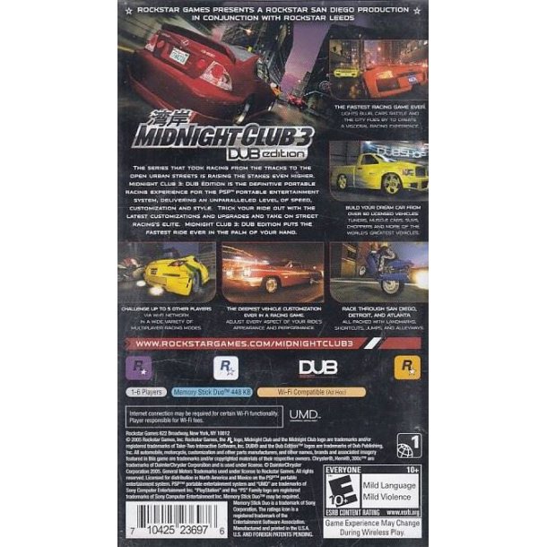 Midnight Club 3 (Spil)