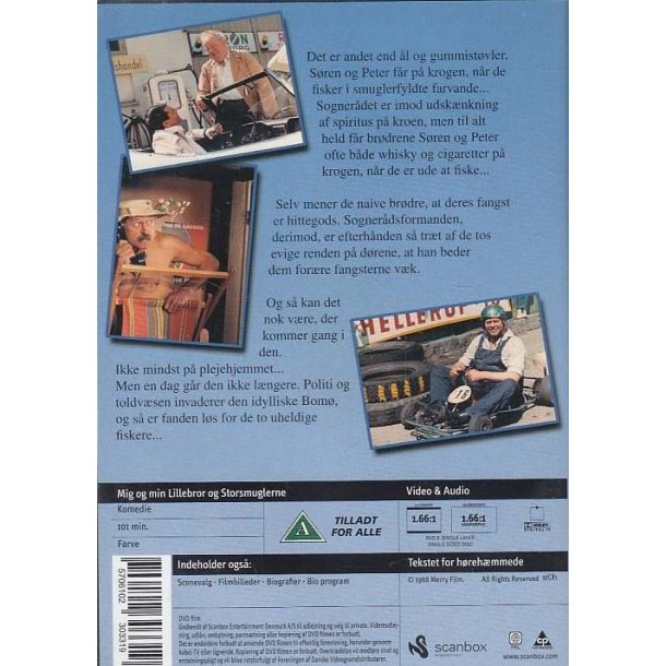 Mig og min lillebror og storsmuglerne (DVD)