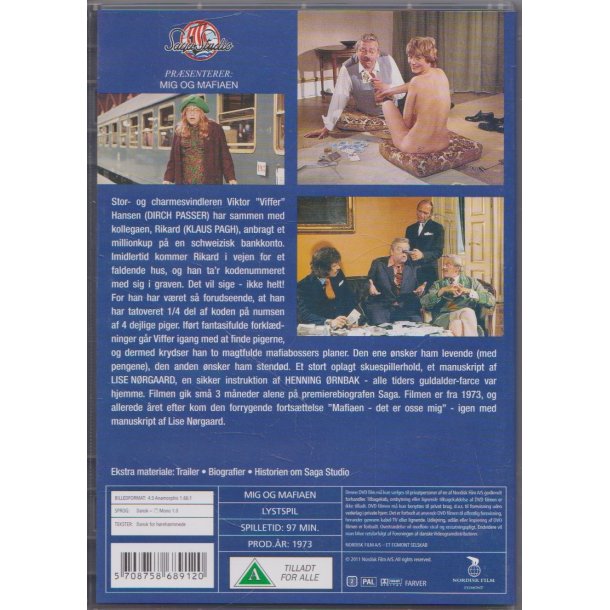 Mig og mafiaen (DVD)