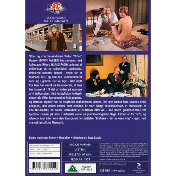Mig og mafiaen (DVD)