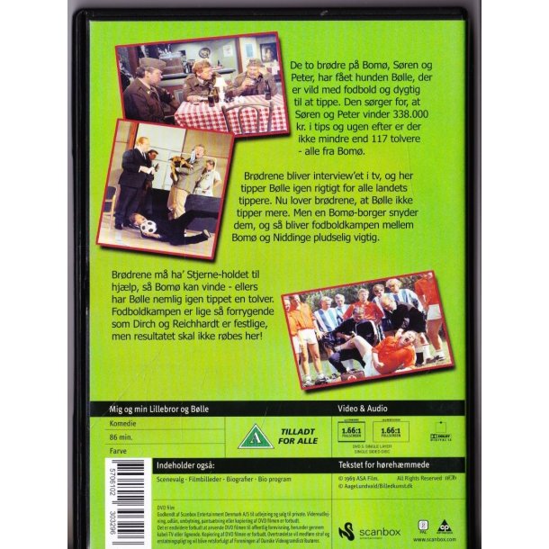 Mig og min lillebror og B�lle (DVD)