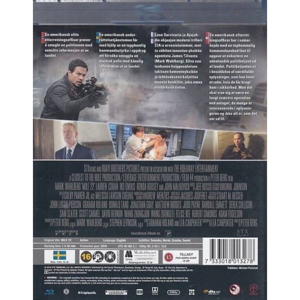 Mile 22 (Blu-ray)
