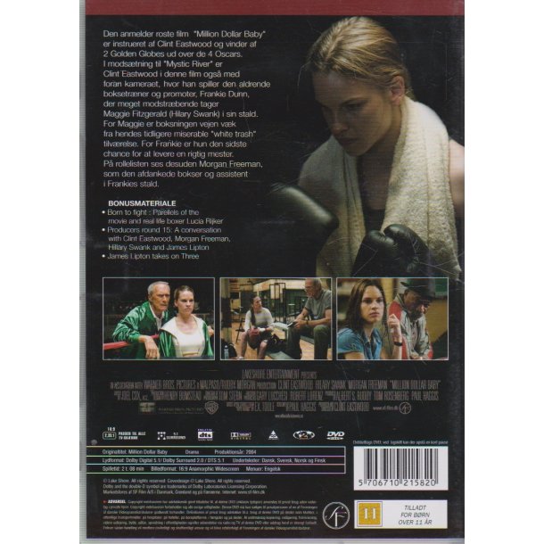 Million dollar baby (DVD)