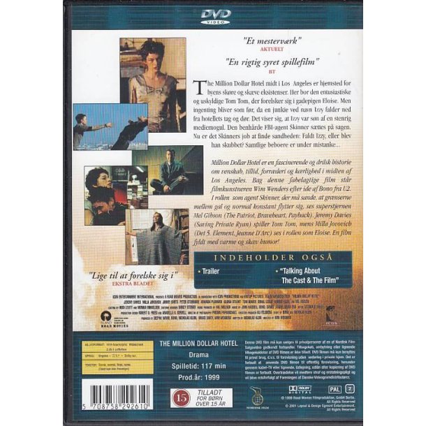 The Million Dollar Hotel (DVD)