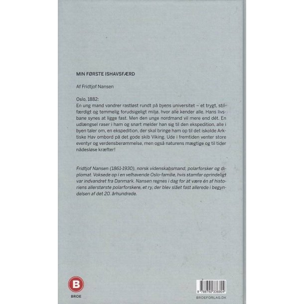 Min f�rste ishavsf�rd (Bog)