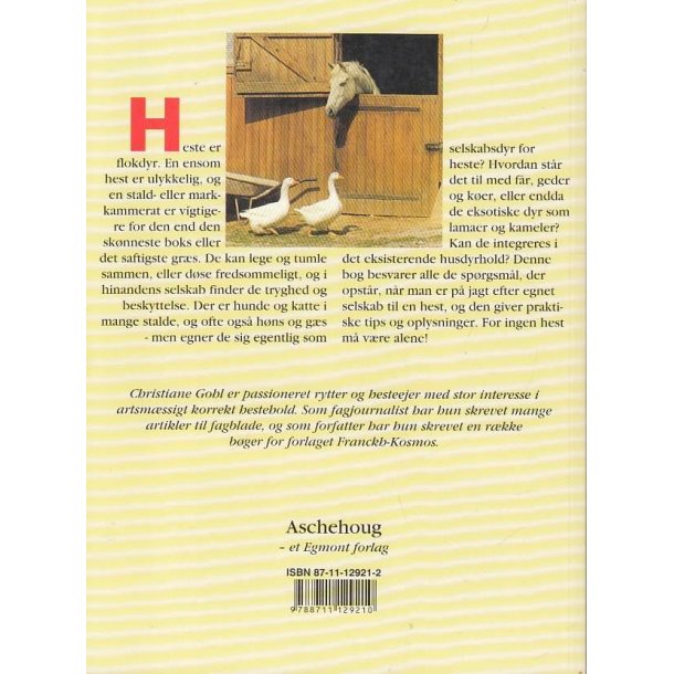 Min hest skal ikke v�re alene (Bog)