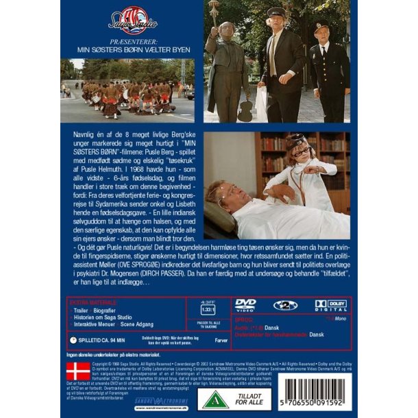 Min s�sters b�rn v�lter byen (DVD)