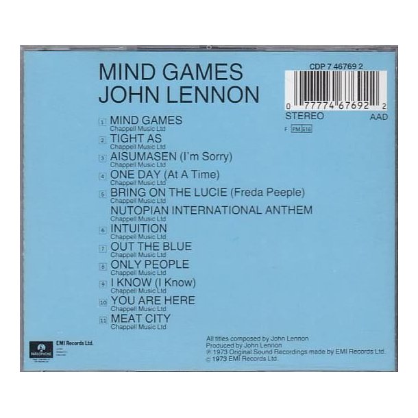 Mind games (CD)