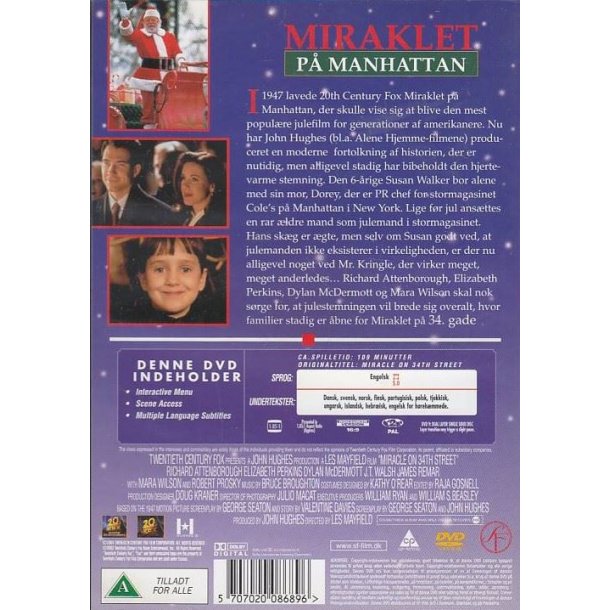 Miraklet p� Manhattan (DVD)
