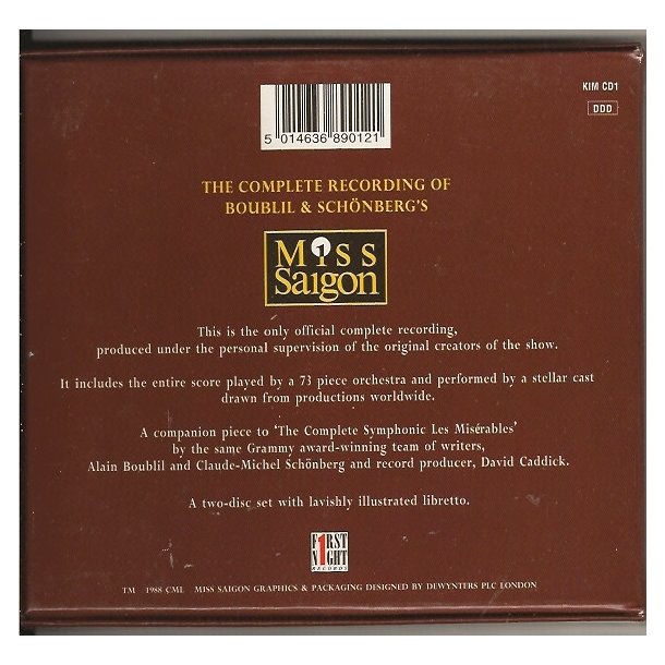 Miss Saigon (CD)