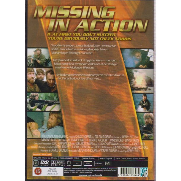 Missing in action (DVD)
