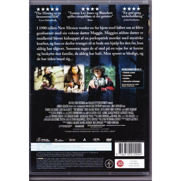 The missing  (DVD)