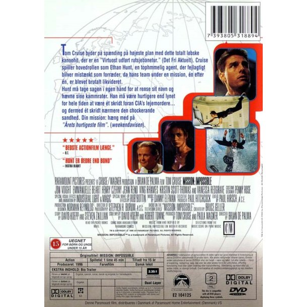 Mission impossible (DVD)