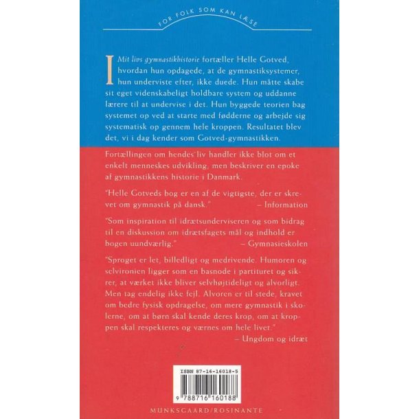 Mit livs gymnastikhistorie (Bog)