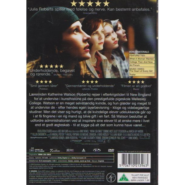 Mona Lisa smile (DVD)