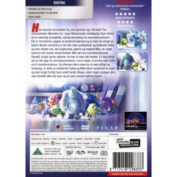 Monsters inc - Disney Pixar nr. 4 (DVD)