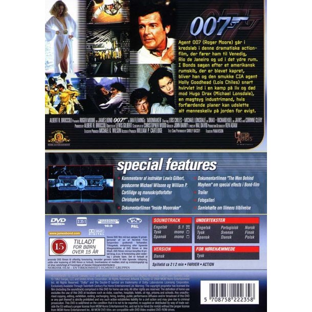 James Bond 007 - Moonraker (DVD)