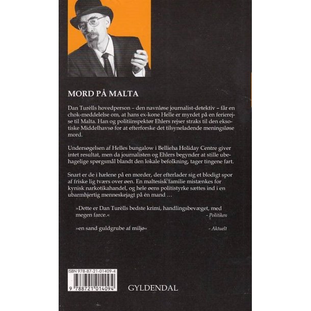 Dan Tur�ll 3 - Mord p� Malta (Bog)