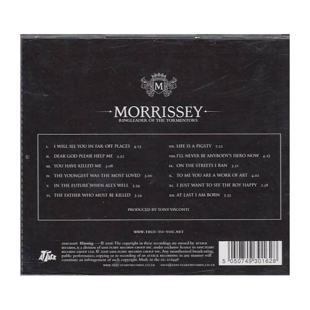 Ringleader of the Tormentors (CD)