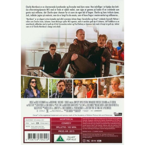 Mortdecai (DVD)