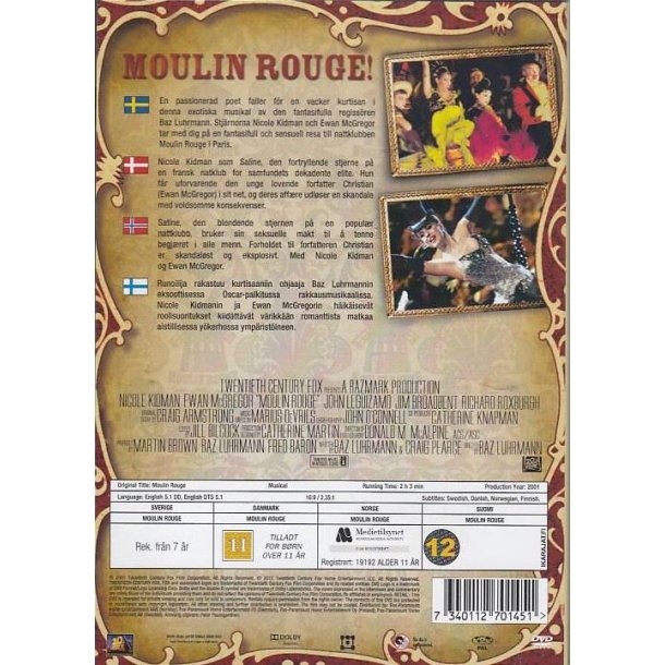 Moulin Rouge (DVD)
