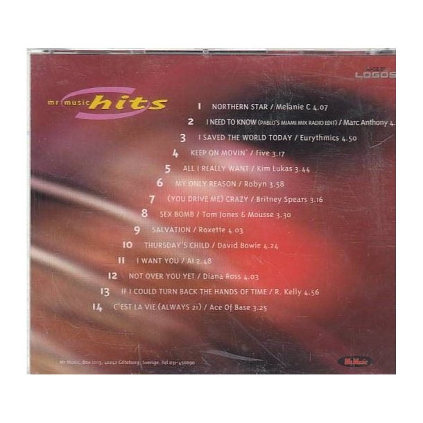 Mr. Music hita 1. 2000 (CD)
