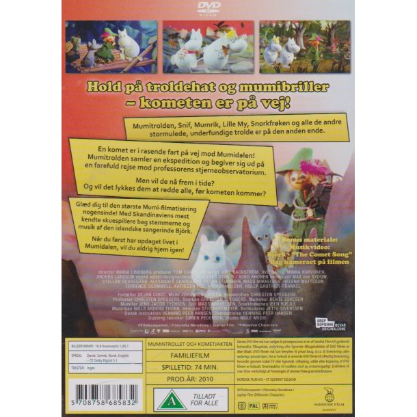 Mumitroldene og jagten p� kometen (DVD)
