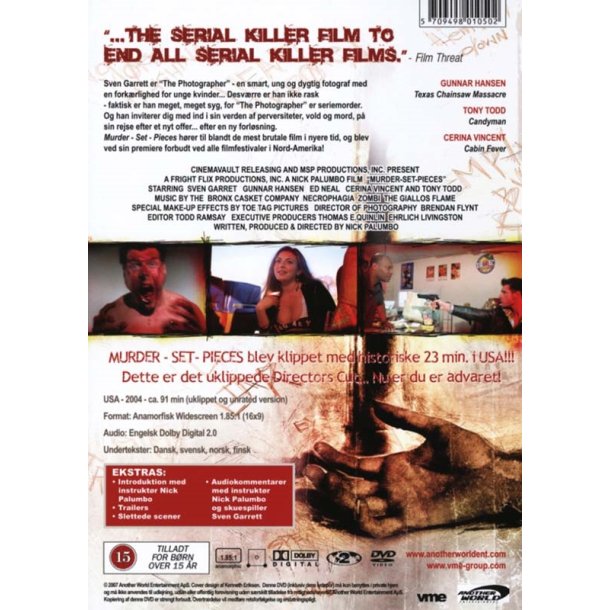 Murder set pieces (DVD)