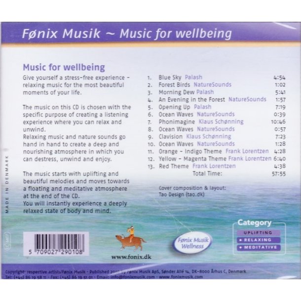 Music for wellbeing (CD)