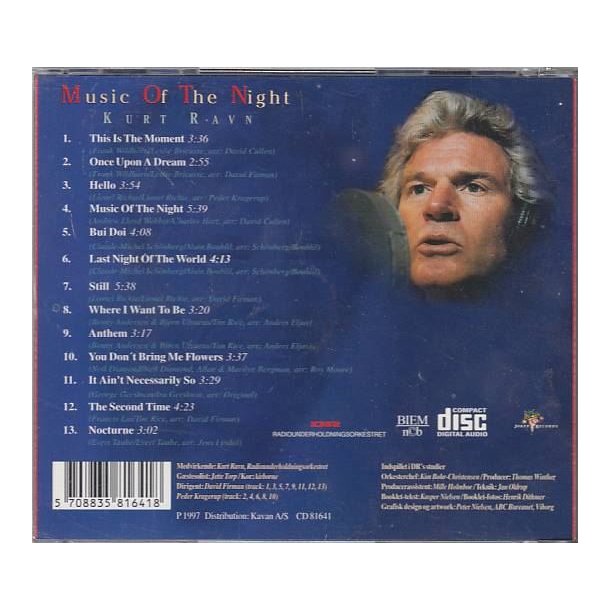 Music Of the Night (CD)