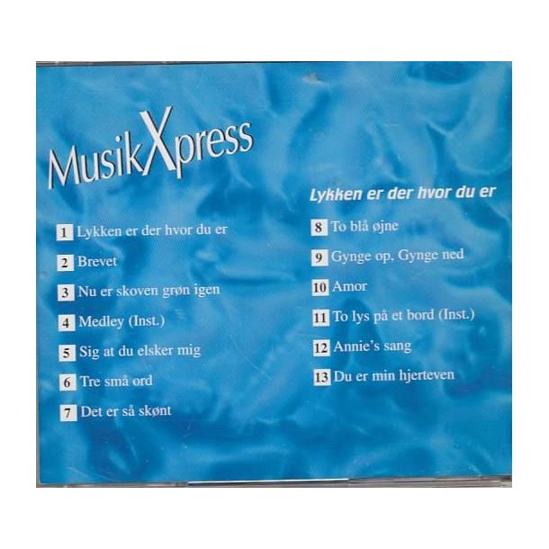 Lykken er der hvor du er (CD)