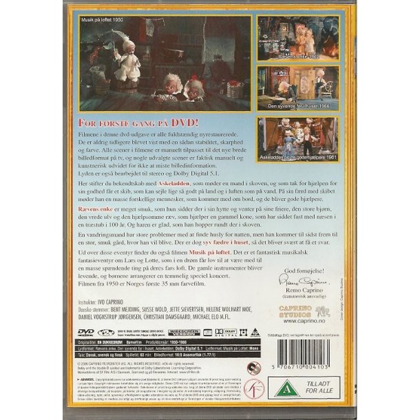 Musik p� loftet og andre historier (DVD)