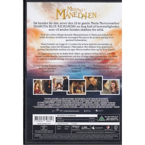 Mysteriet i M�nedalen (DVD)