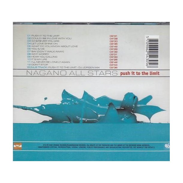 Push It To The Limit (CD)
