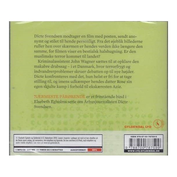 N�rmeste p�r�rende (Lydbog)