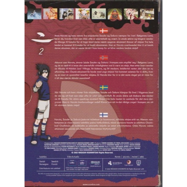 Naruto 2 - Afsnit 14-26 (DVD)