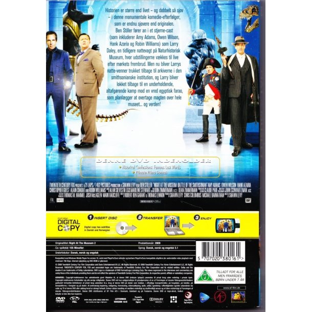 Nat p� museet 2 (DVD)