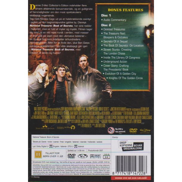 National Treasure 2 - Book of Secrets (DVD)