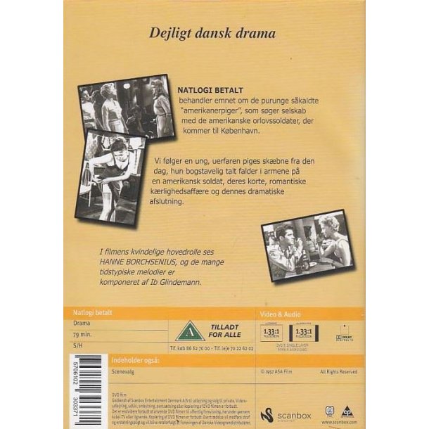 Natlogi betalt (DVD)