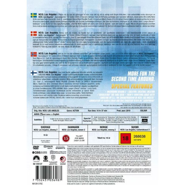 NCIS Los Angeles - S�son 2 (DVD)